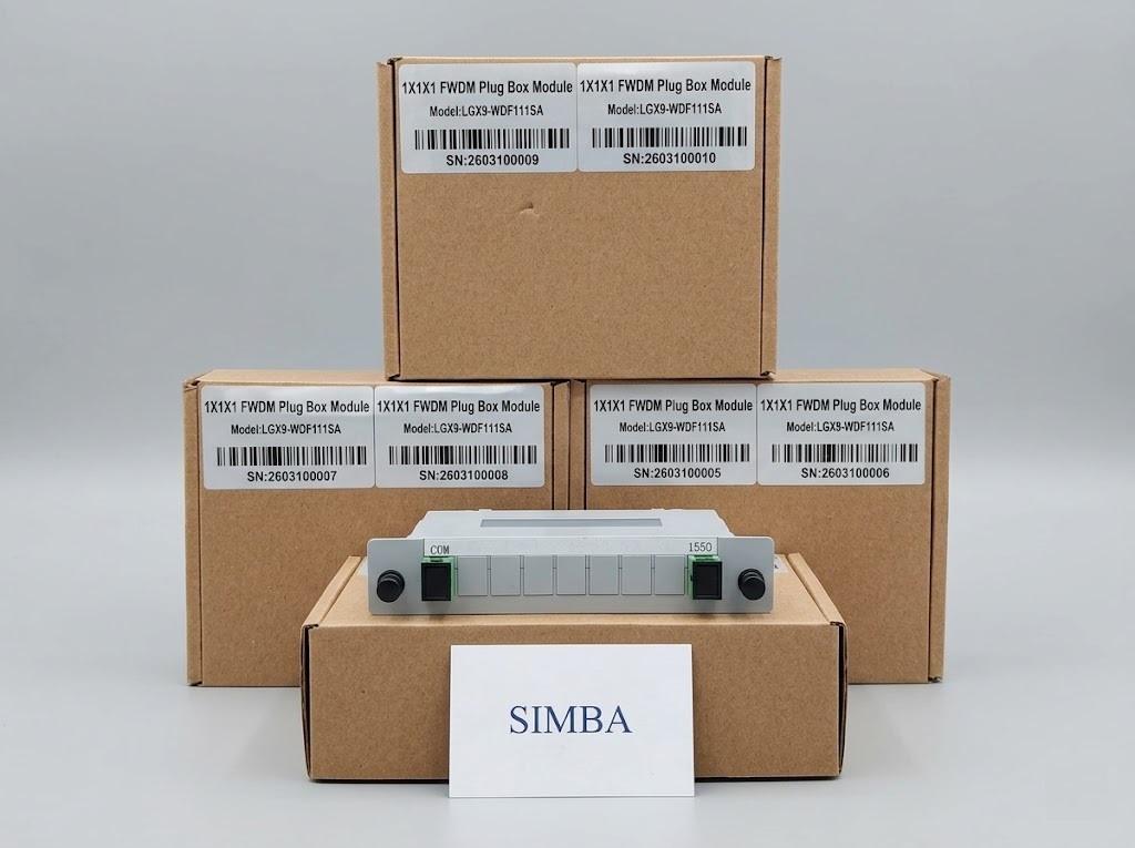 Module FWDM LGX Plug-in Box – Bộ Tách Ghép Tín Hiệu Quang 1550nm/1490nm/1310nm