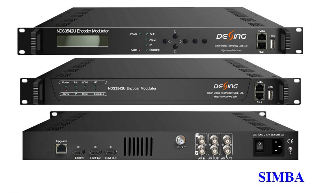 Bộ Điều Chế DVB-T 4K Dexin NDS3542U