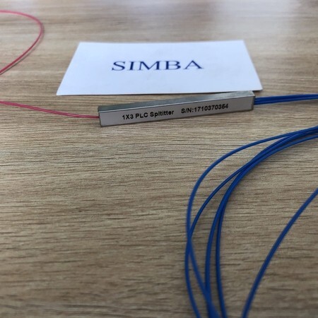 bộ chia quang 1x3 dạng tube mini plc splitter