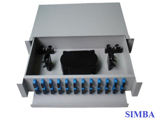 ODF Patch Panel Khay Trượt Gắn Rack 19