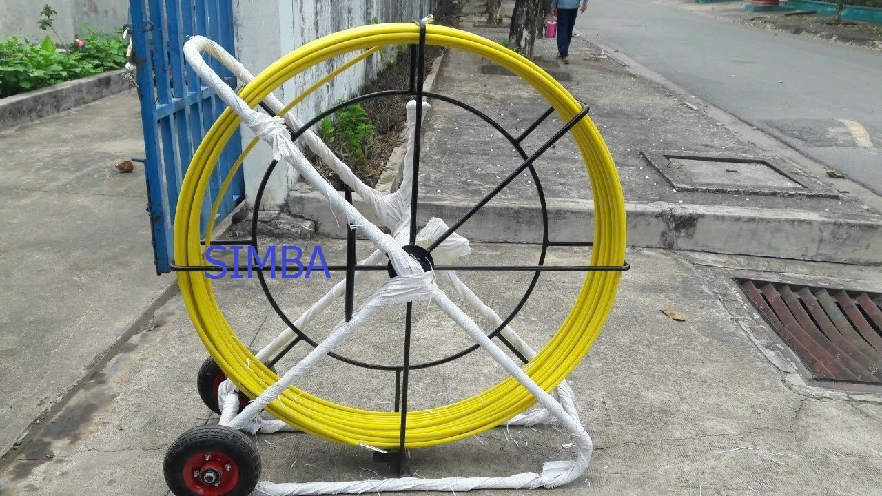 Ghi luồn cáp kéo cáp ngầm 100m