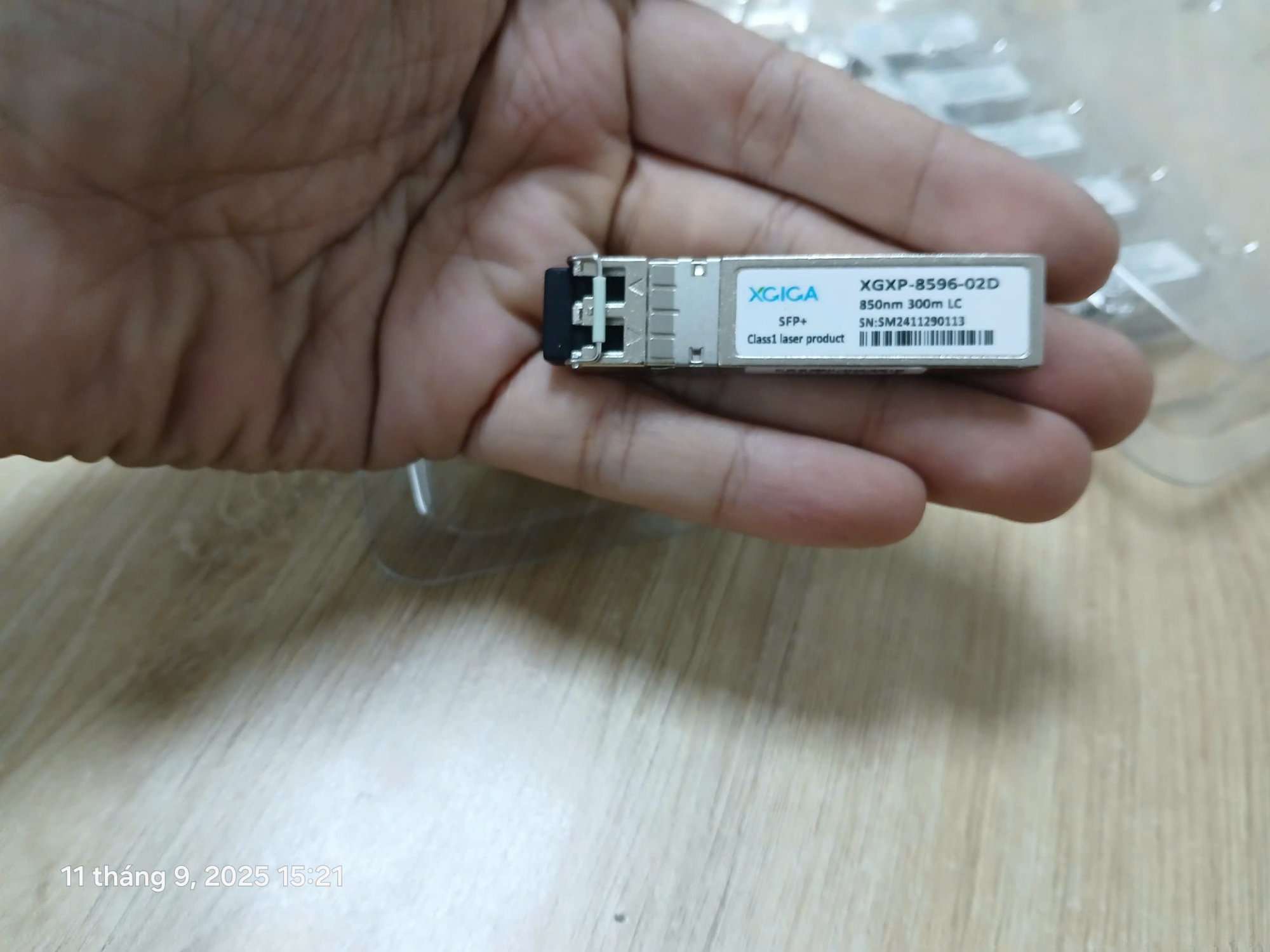 Module quang SFP+10G SR 850nm, XGXP-8596-02D XGIGA